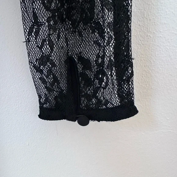 The Letter Black Lace Cocktail Mini Dress - Anthropologie Style XS - Picture 5 of 14